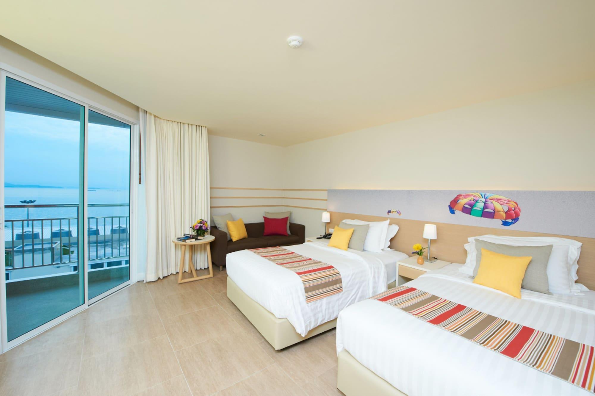 Pattaya Sea View Hotel Bagian luar foto